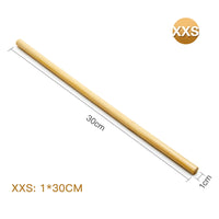Natural Bamboo Massage Stick Wood Therapy Fitness Stick Gua Sha Massage Muscle Pain Relief Maderoterapia Massager Anti-Cellulite